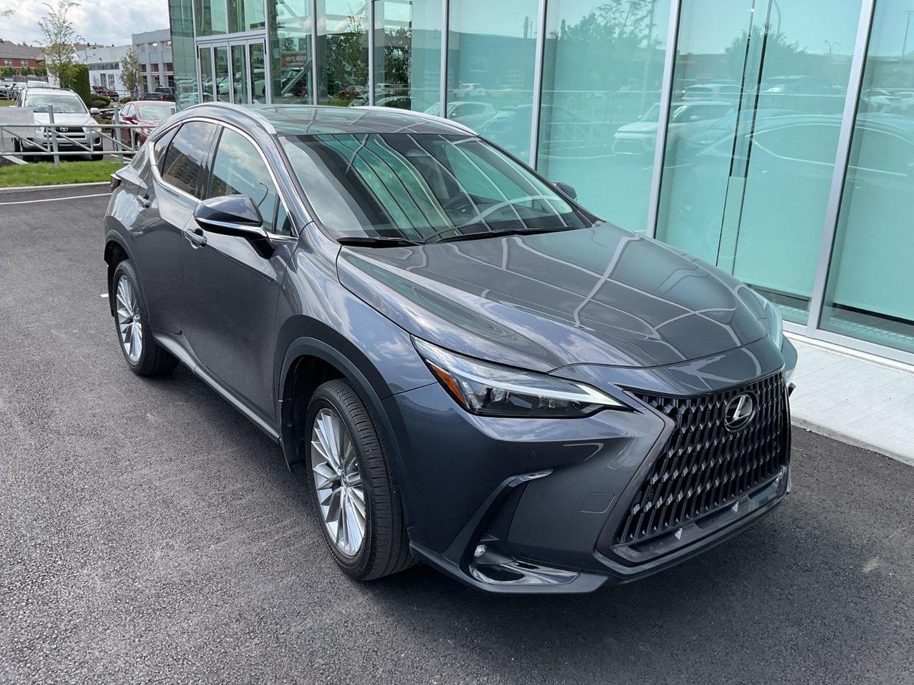 Gray (CLOUDBURST GREY) 2022 Lexus NX SUV / Crossover Automatic