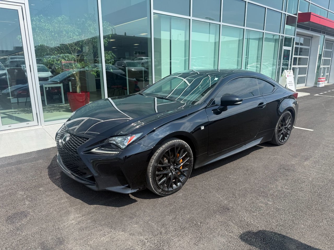 Black 2017 Lexus RC Coupe All-Wheel Drive Automatic