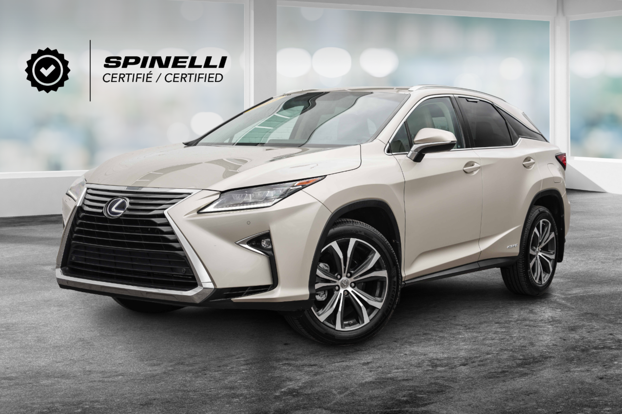 ATOMIC SILVER 2016 Lexus RX Hybrid SUV / Crossover All-Wheel Drive 
