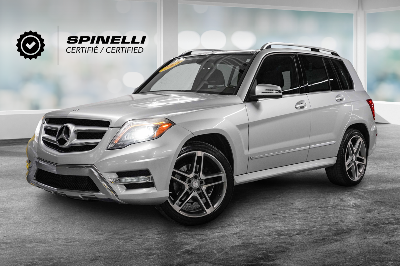 Silver 2015 Mercedes-Benz GLK SUV / Crossover All-Wheel Drive Automatic