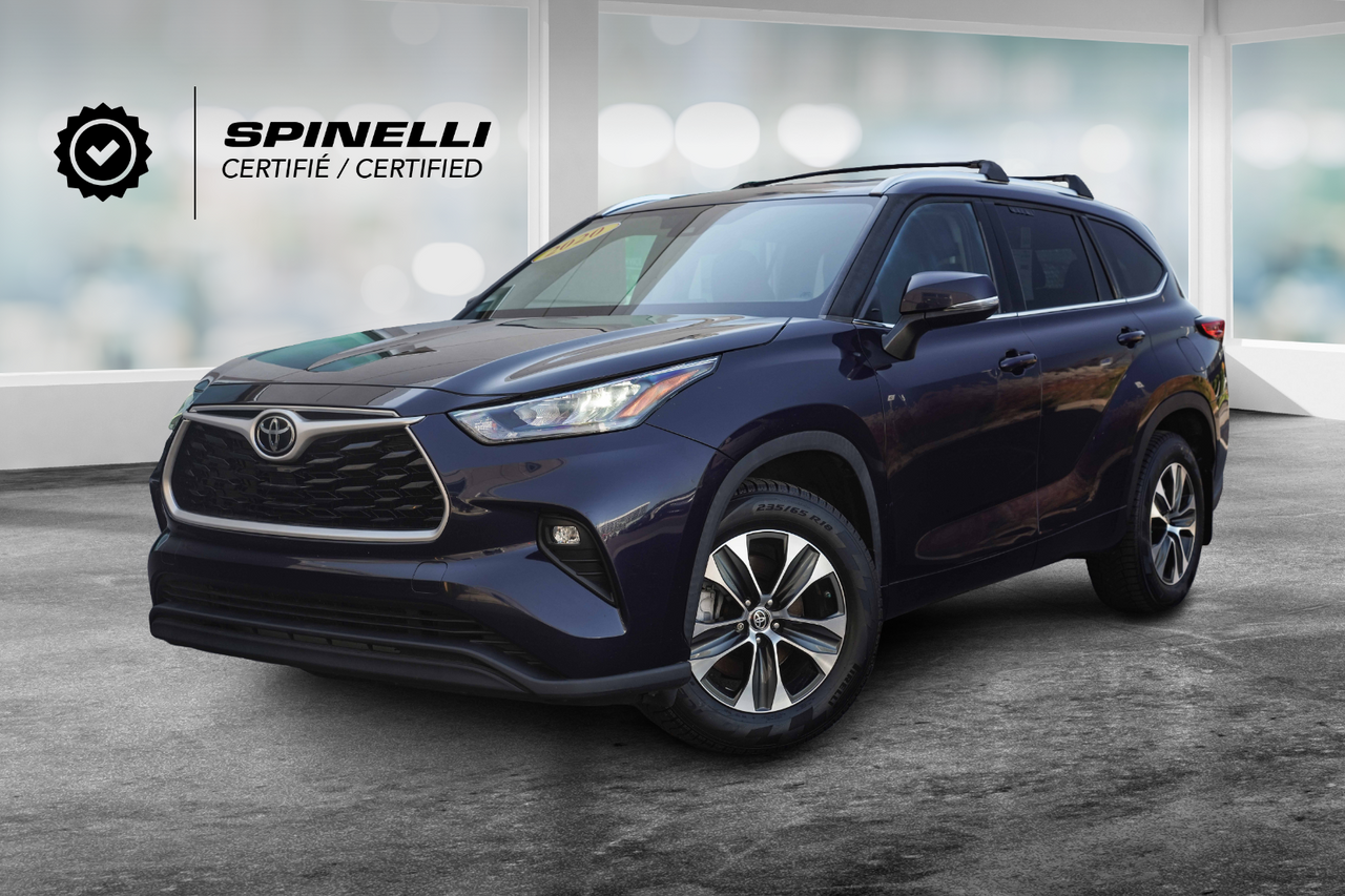 Blue 2020 Toyota Highlander SUV / Crossover All-Wheel Drive Automatic