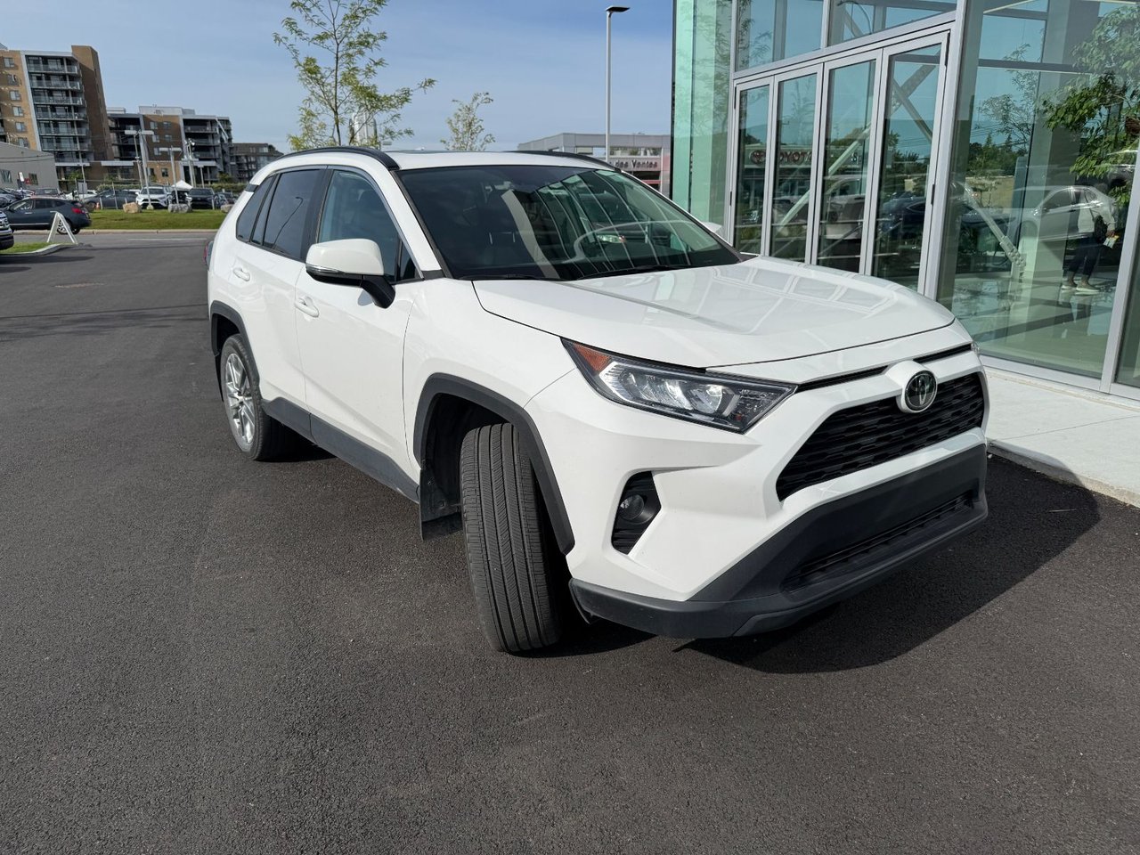 White 2021 Toyota RAV4 SUV / Crossover All-Wheel Drive Automatic