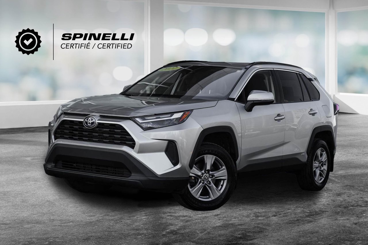 Silver 2022 Toyota RAV4 Hybrid SUV / Crossover All-Wheel Drive Continuously Variable Transmission