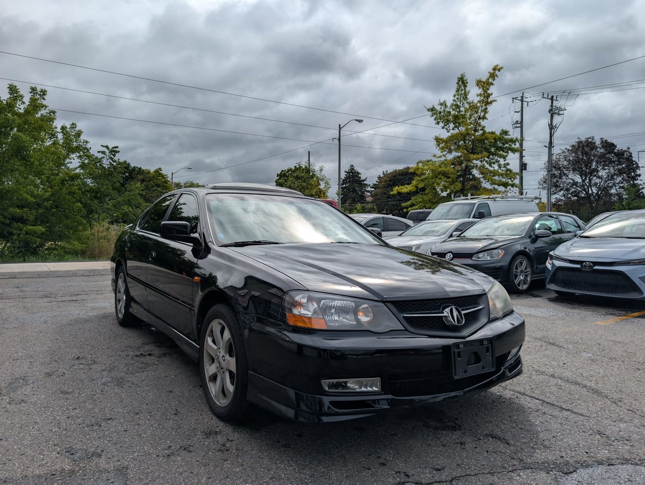 Black 2003 Acura TL Sedan Automatic