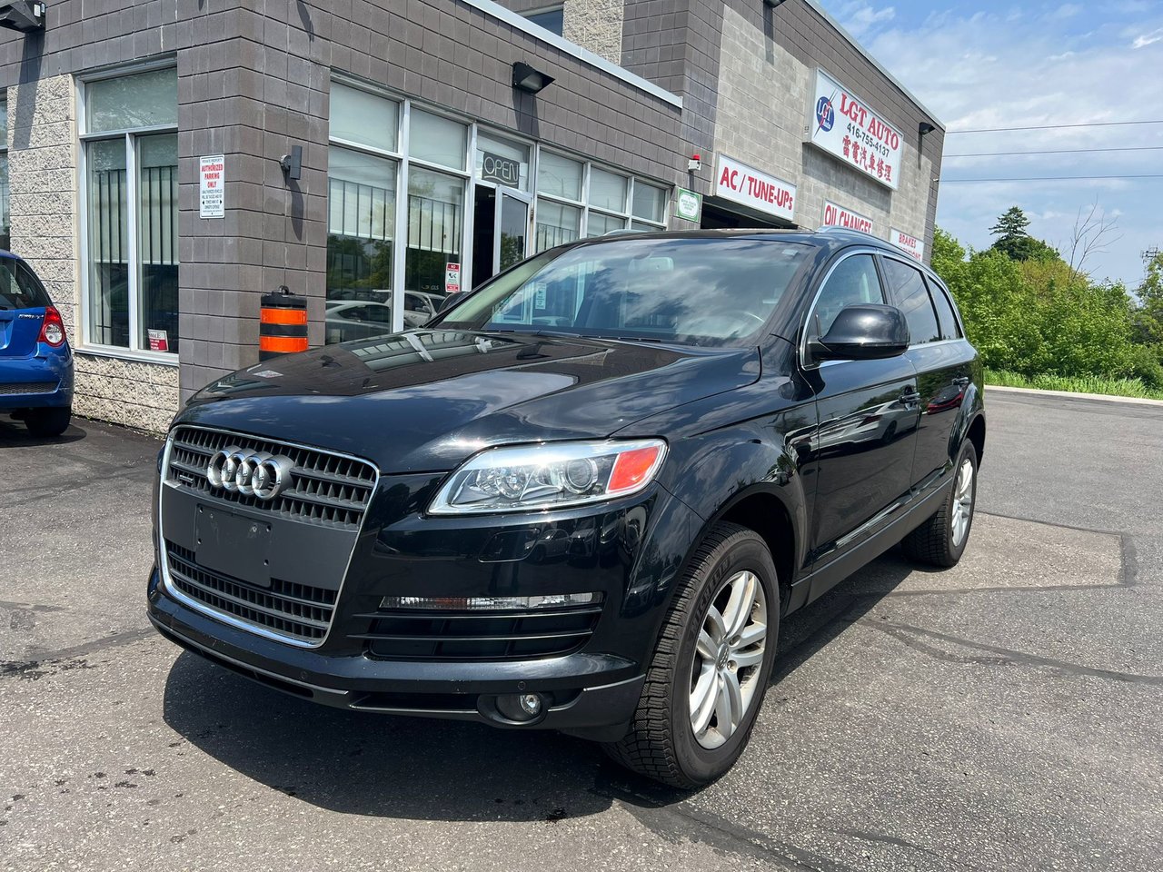 Black 2009 Audi Q7 SUV / Crossover All-Wheel Drive Automatic