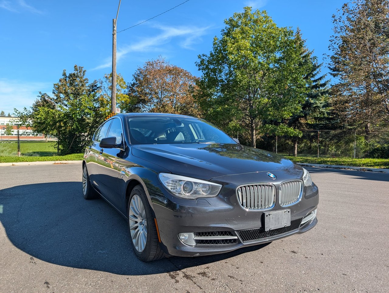 Gray 2011 BMW 5 Series Gran Turismo Wagon All-Wheel Drive Automatic