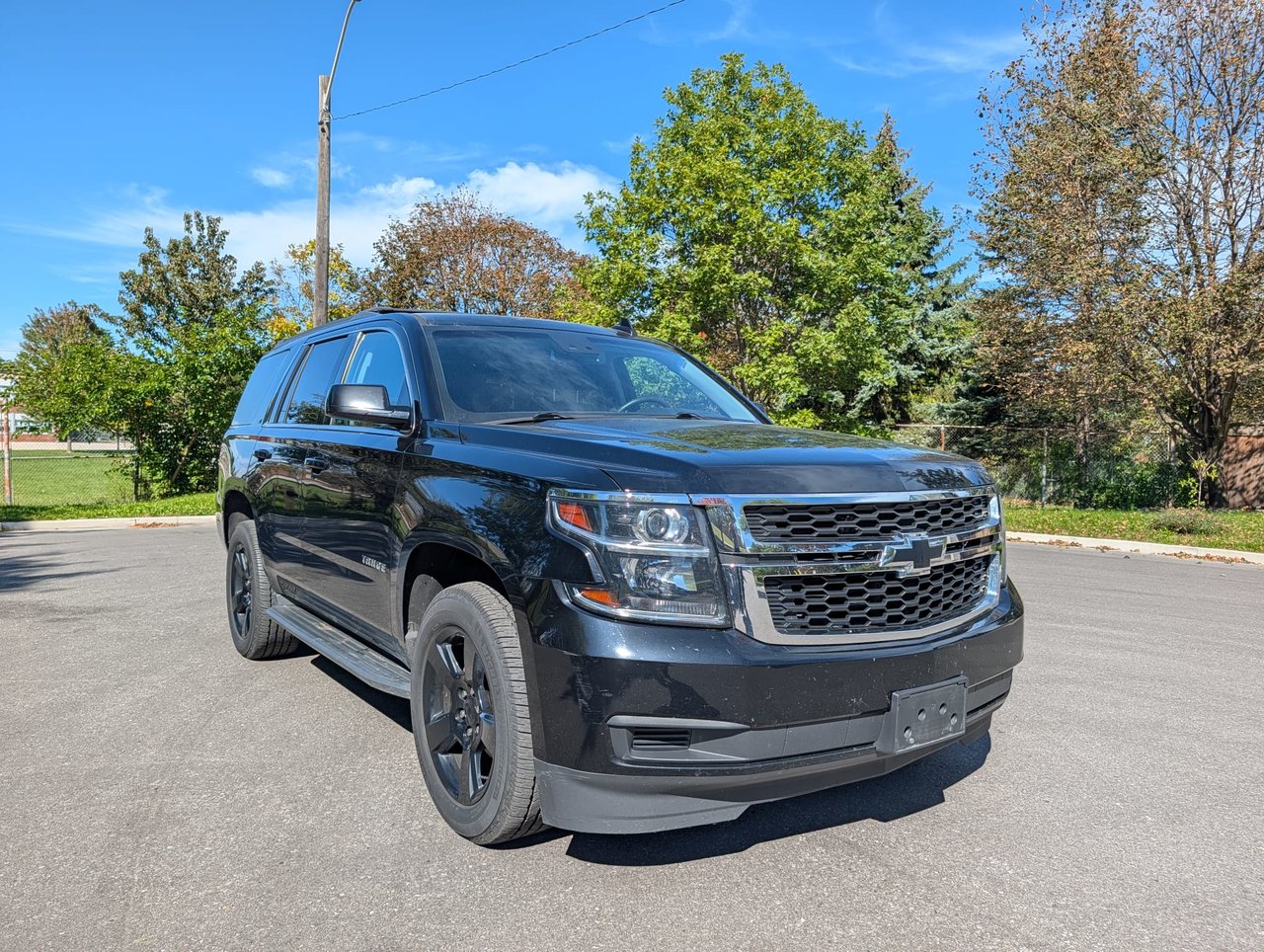 Black 2018 Chevrolet Tahoe SUV / Crossover Four-Wheel Drive Automatic