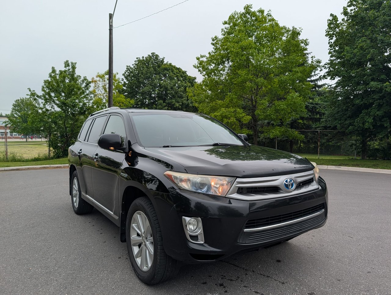Black 2013 Toyota Highlander Hybrid Limited SUV / Crossover All-Wheel Drive Automatic