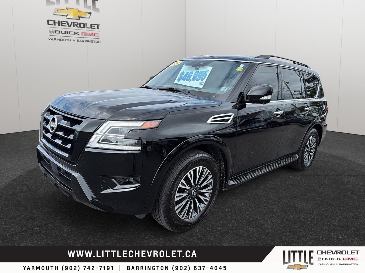 Black 2024 Nissan Armada SUV / Crossover Four-Wheel Drive Automatic