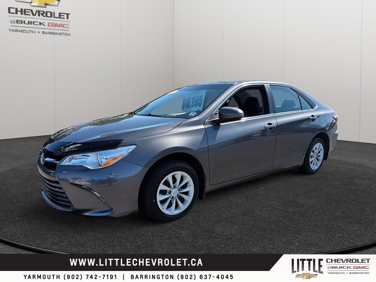 Gray 2017 Toyota Camry Sedan Front-Wheel Drive Automatic