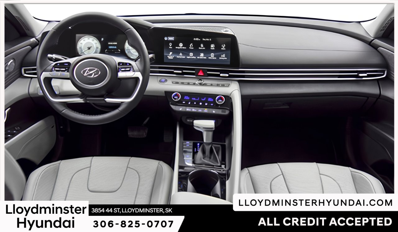 2026 Hyundai Elantra Hybrid Luxury Two-Tone Interior-4