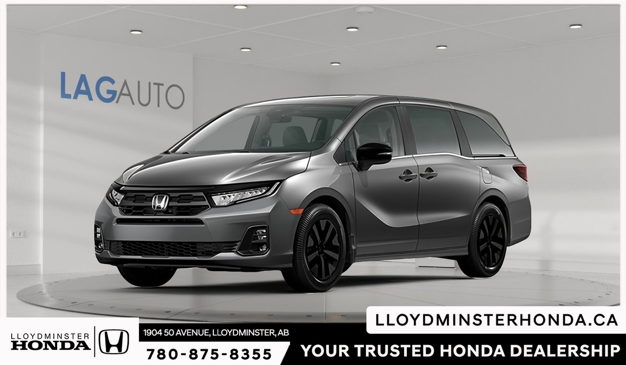 Gray (Modern Steel Metallic) 2026 Honda Odyssey Minivan Front-Wheel Drive Automatic