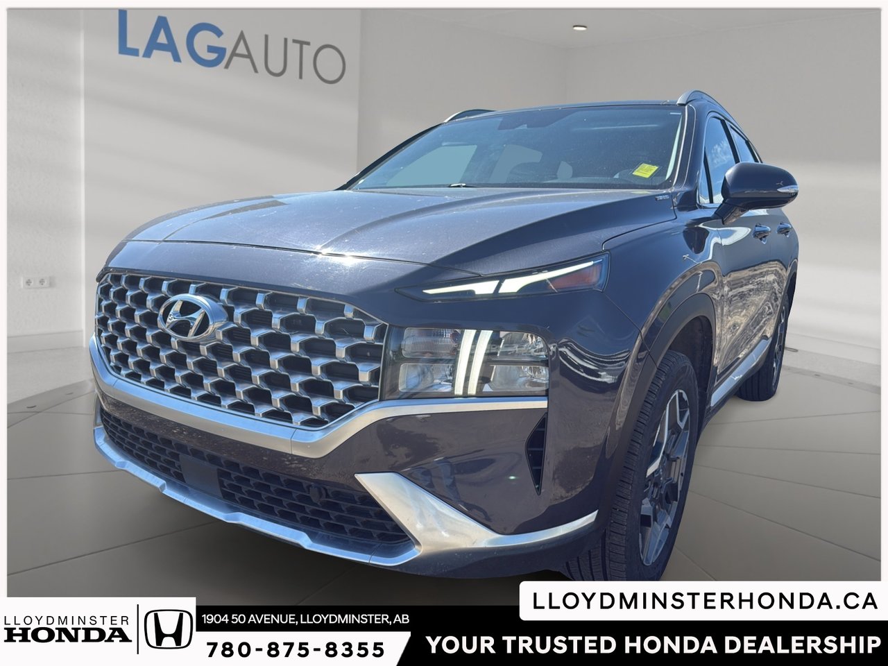 Lagoon Blue 2021 Hyundai Santa Fe Hybrid SUV / Crossover Automatic