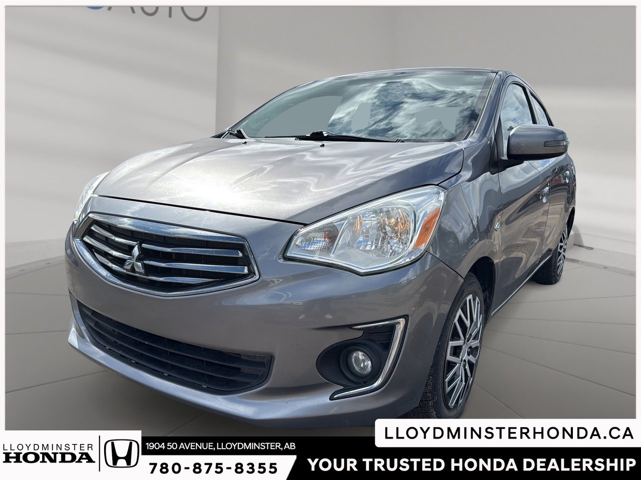 Gray 2017 Mitsubishi Mirage G4 SEL Sedan