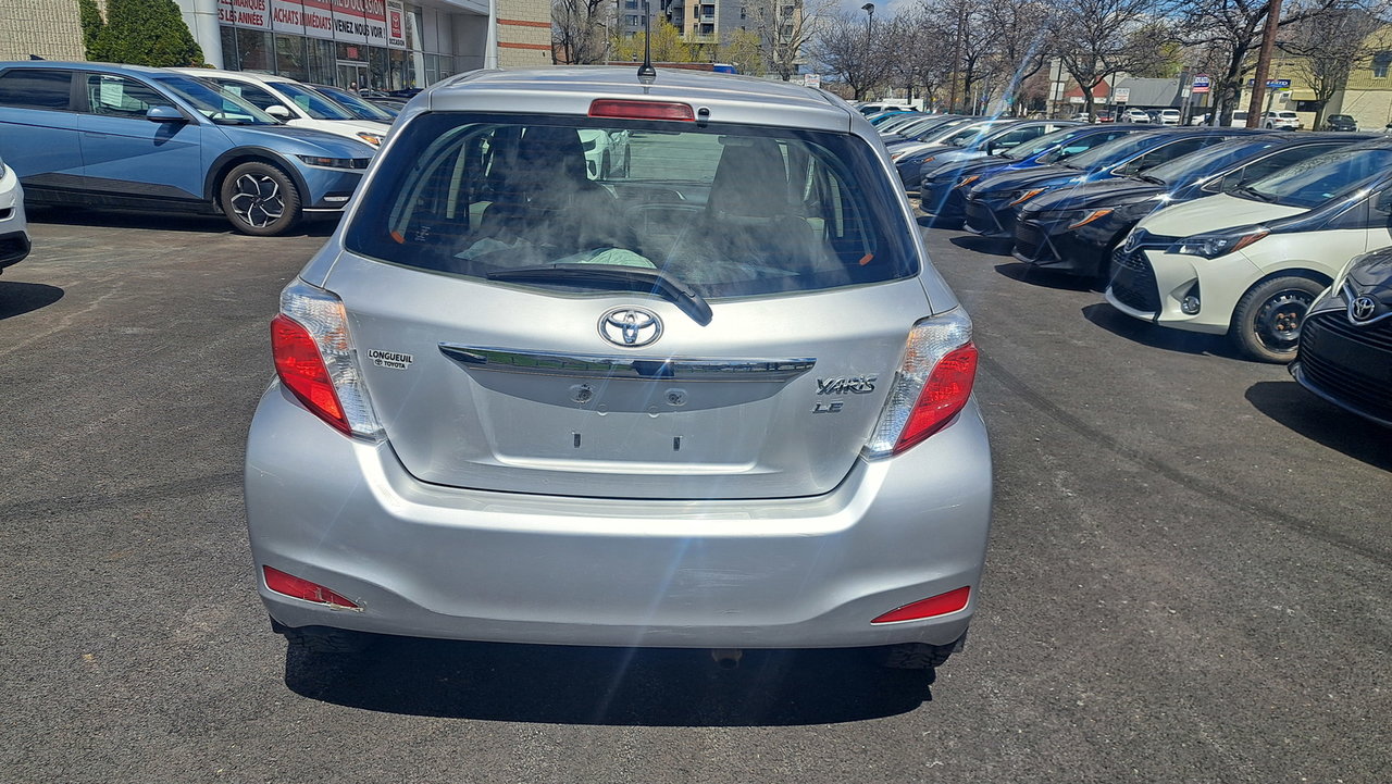 2012 Toyota Yaris Hatchback 5DR LE 4A-21