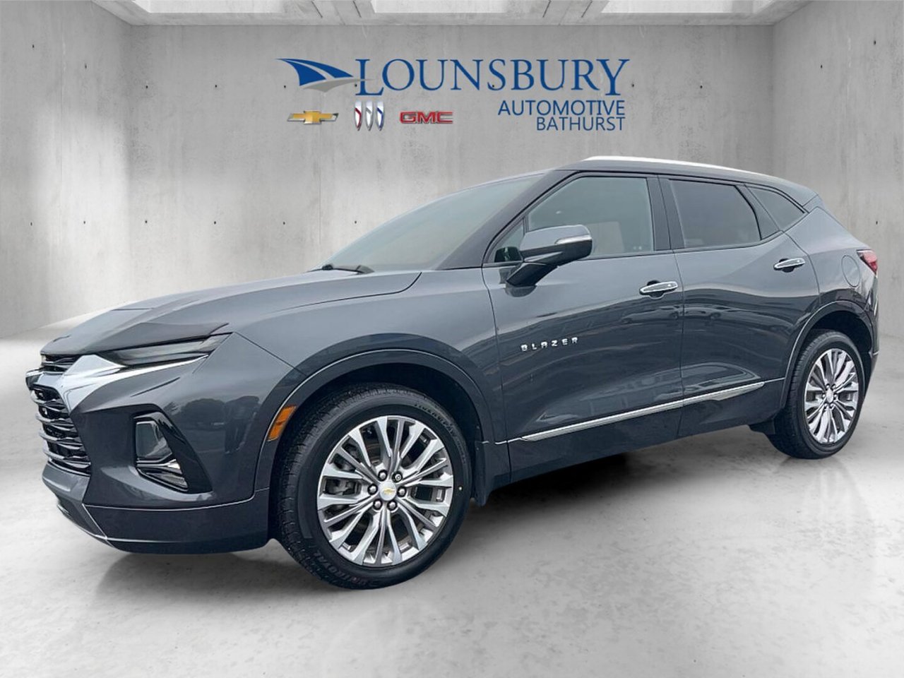 Gray (Dark grey) 2021 Chevrolet Blazer SUV / Crossover All-Wheel Drive Automatic