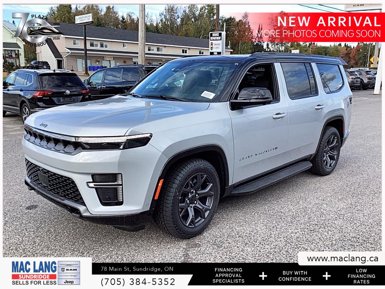 SILVER ZYNITH 2026 Jeep Grand Wagoneer SUV / Crossover Four-Wheel Drive Automatic