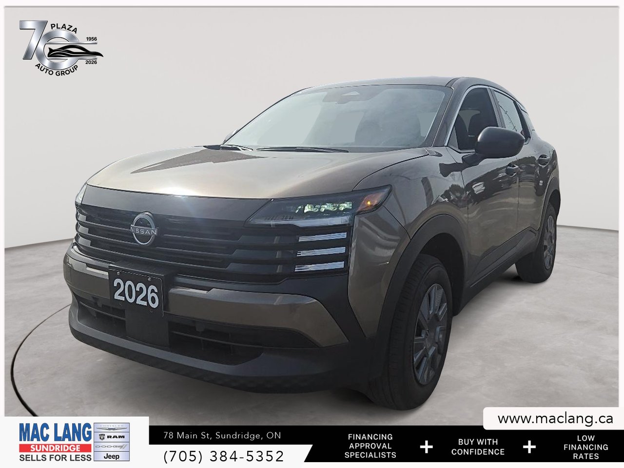 Brown 2026 Nissan Kicks SUV / Crossover Front-Wheel Drive 