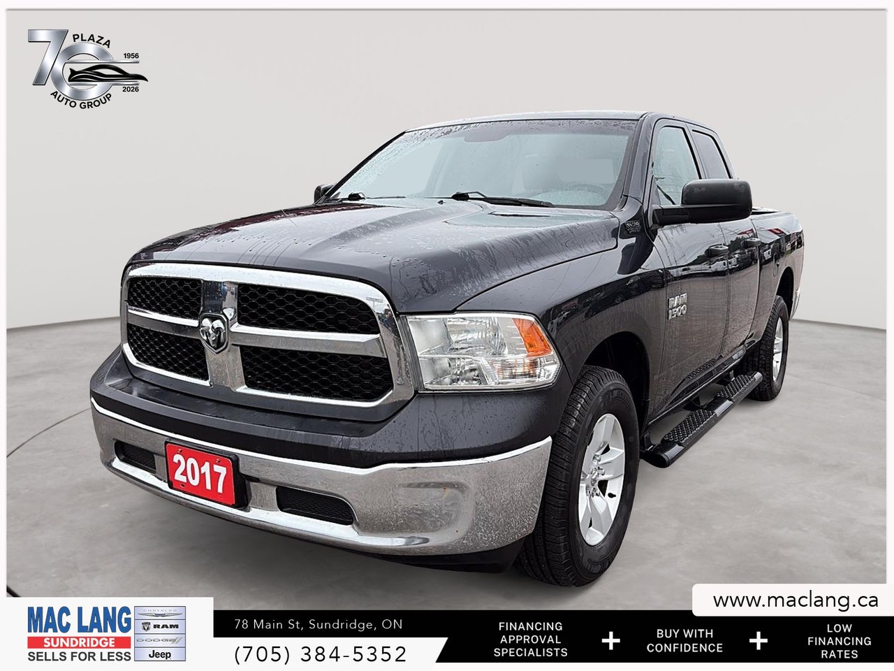 MAXIMUM STEEL;BLACK PREM LEATHER BUCKET 2017 RAM 1500 Pickup Truck Automatic