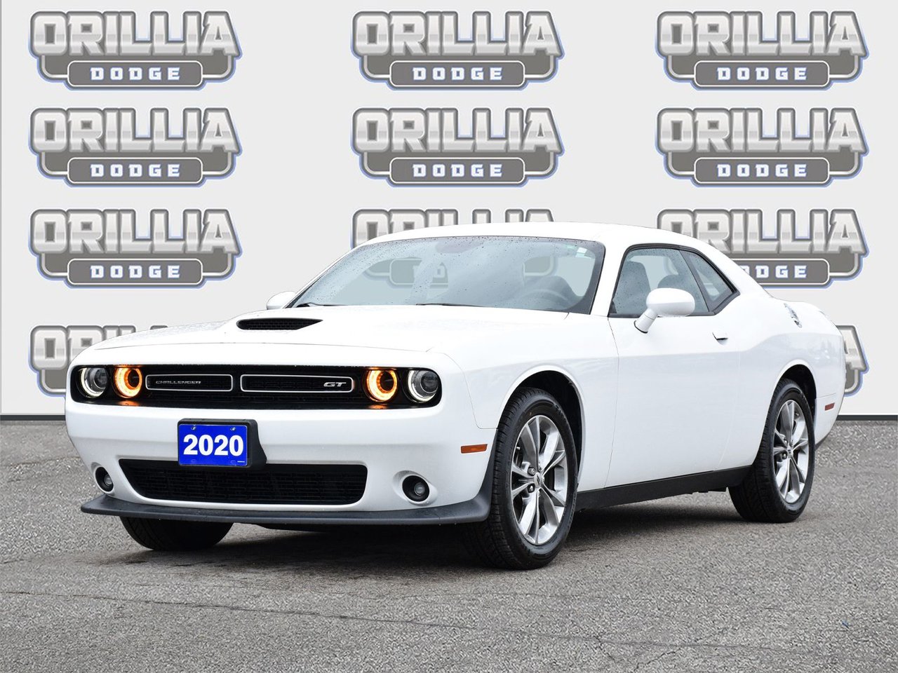 BRIGHT WHITE 2020 Dodge Challenger Coupe All-Wheel Drive Automatic
