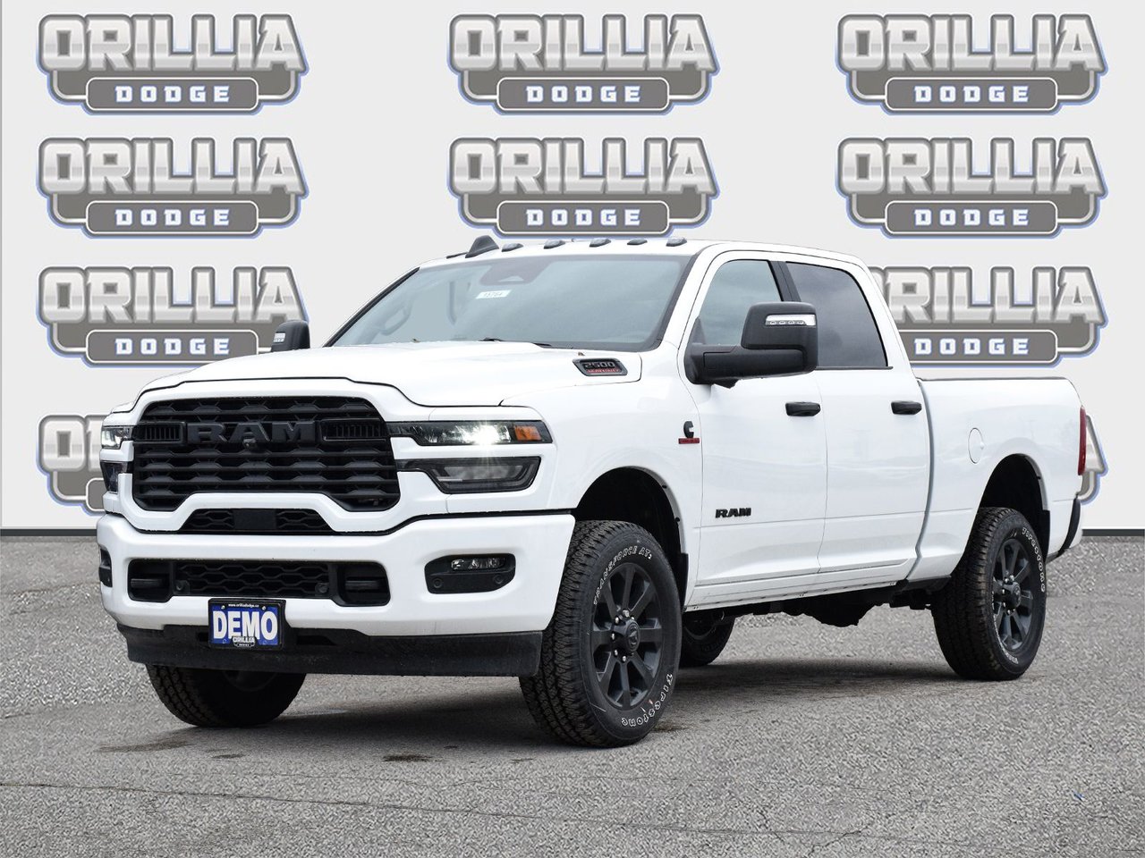 Bright White Clear Coat 2026 RAM 2500 Pickup Truck Four-Wheel Drive Automatic