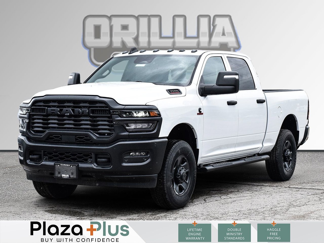 BRIGHT WHITE 2026 RAM 3500 Pickup Truck Four-Wheel Drive Automatic