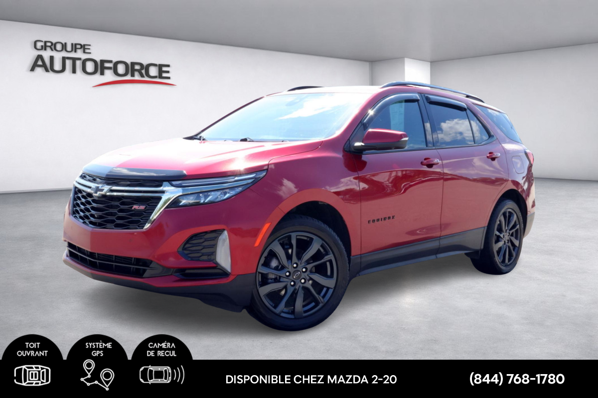 Red 2022 Chevrolet Equinox SUV / Crossover Four-Wheel Drive Automatic