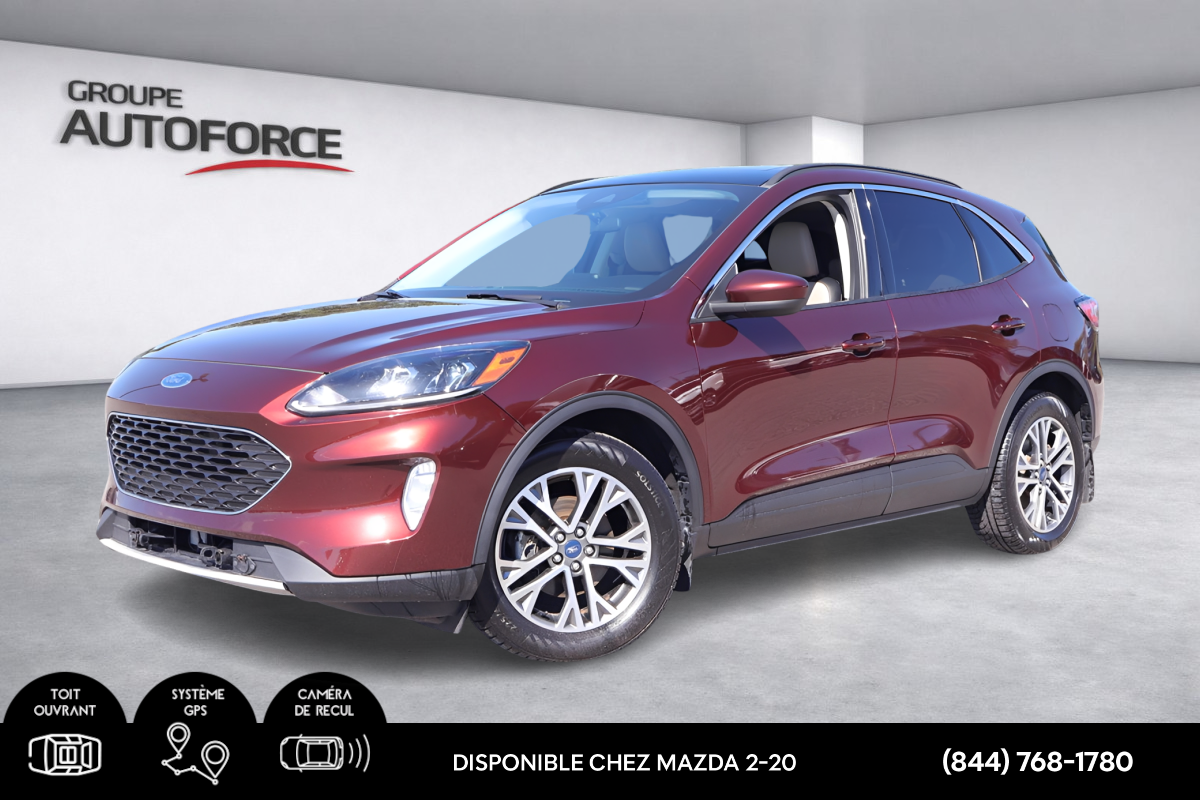 Brown 2021 Ford Escape Hybrid SUV / Crossover All-Wheel Drive 