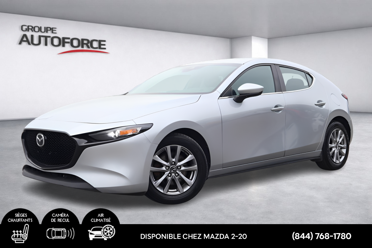 Silver 2019 Mazda MAZDA3 Sport Hatchback Automatic