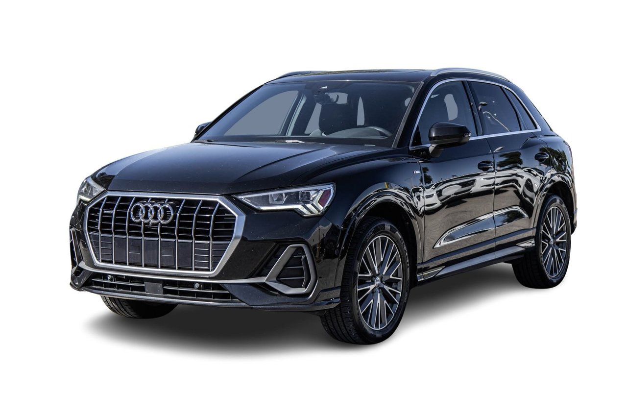 Black 2019 Audi Q3 SUV / Crossover All-Wheel Drive Automatic