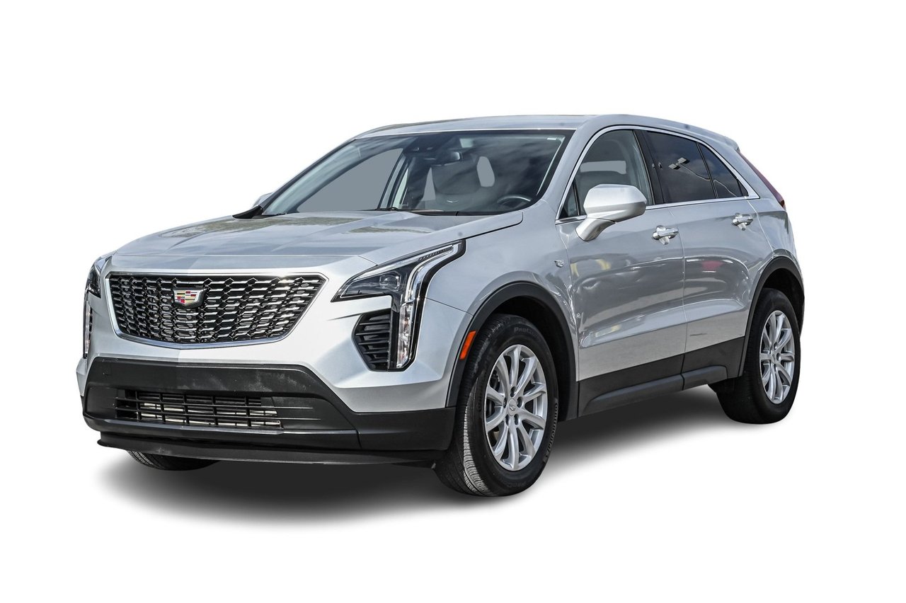 Silver 2021 Cadillac XT4 SUV / Crossover Four-Wheel Drive Automatic