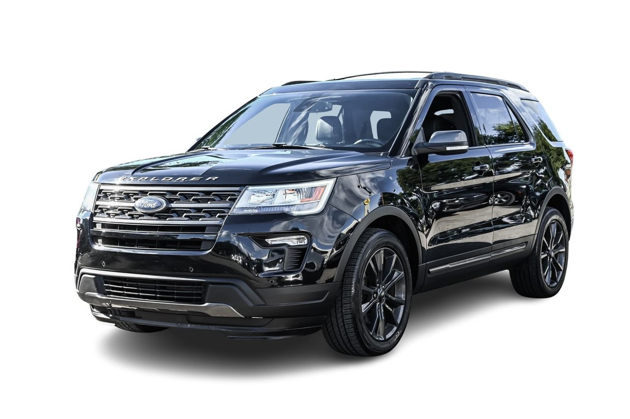 Black 2018 Ford Explorer SUV / Crossover All-Wheel Drive Automatic