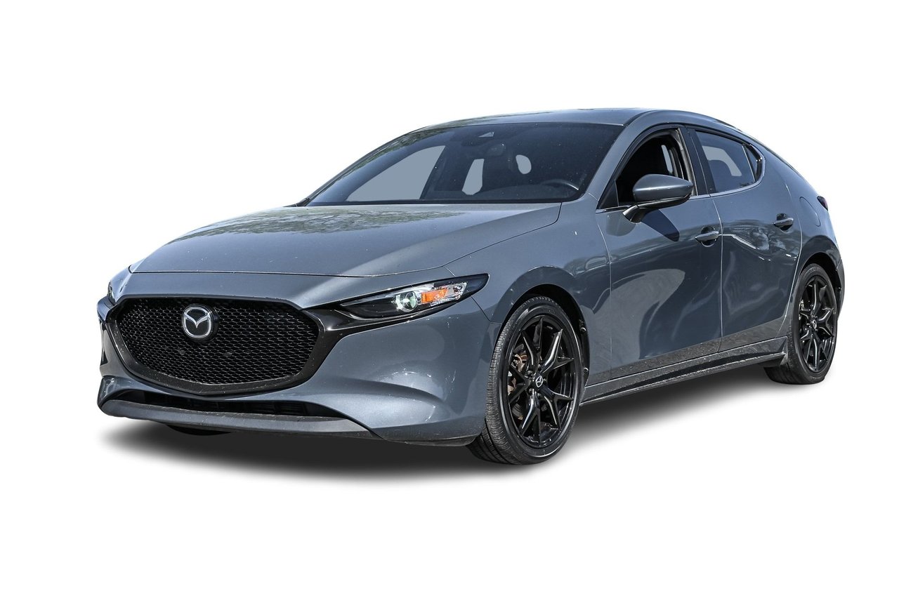 Gray (GRIS POLYMÉTAL MÉTALLISÉ) 2019 Mazda MAZDA3 Sport GS AWD Hatchback Automatic