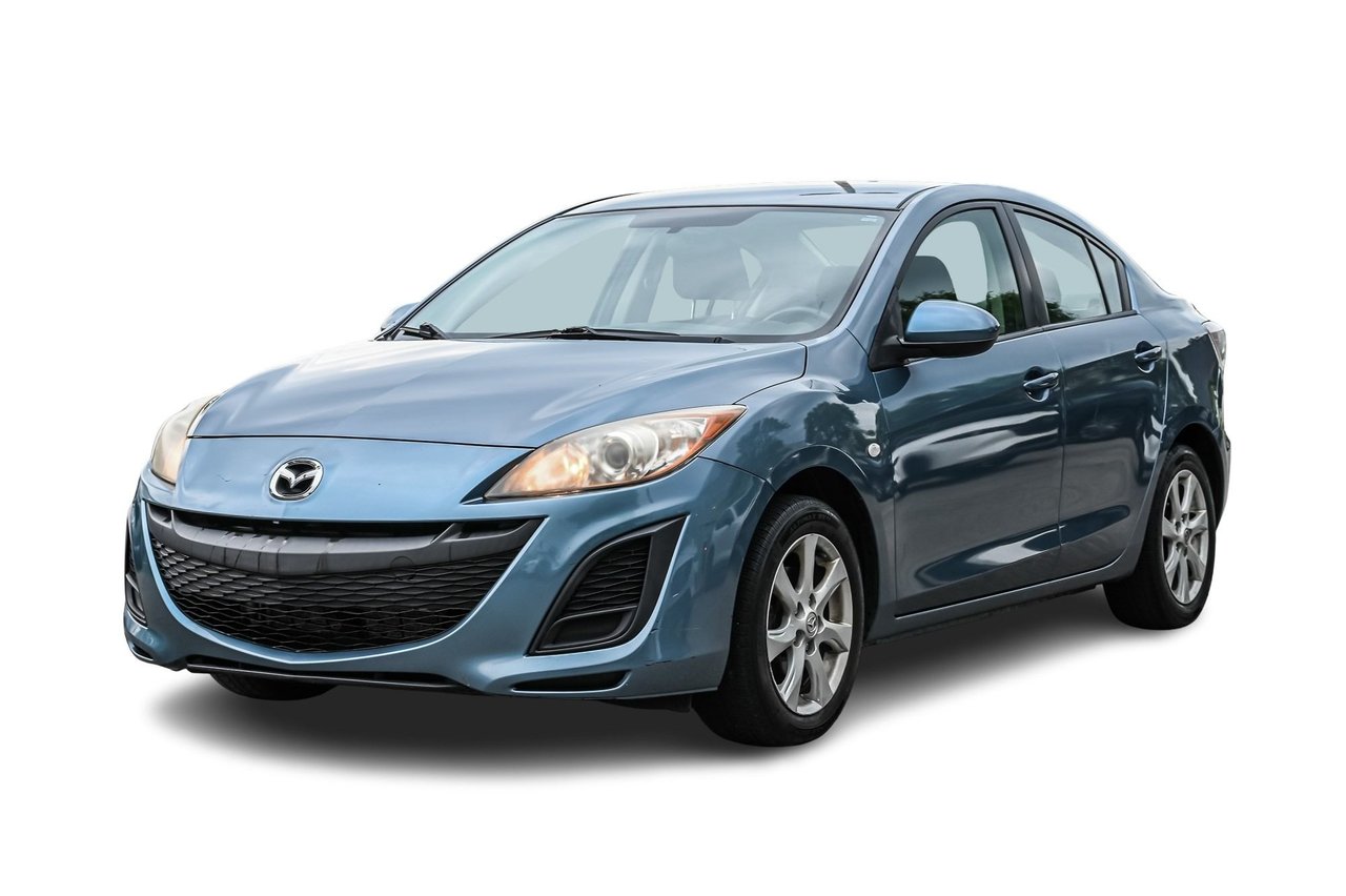 Blue 2010 Mazda MAZDA3 Sedan Automatic