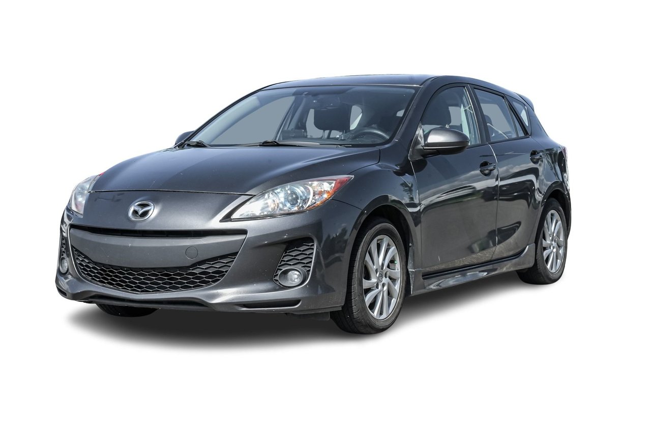 Gray 2012 Mazda MAZDA3 Hatchback Automatic
