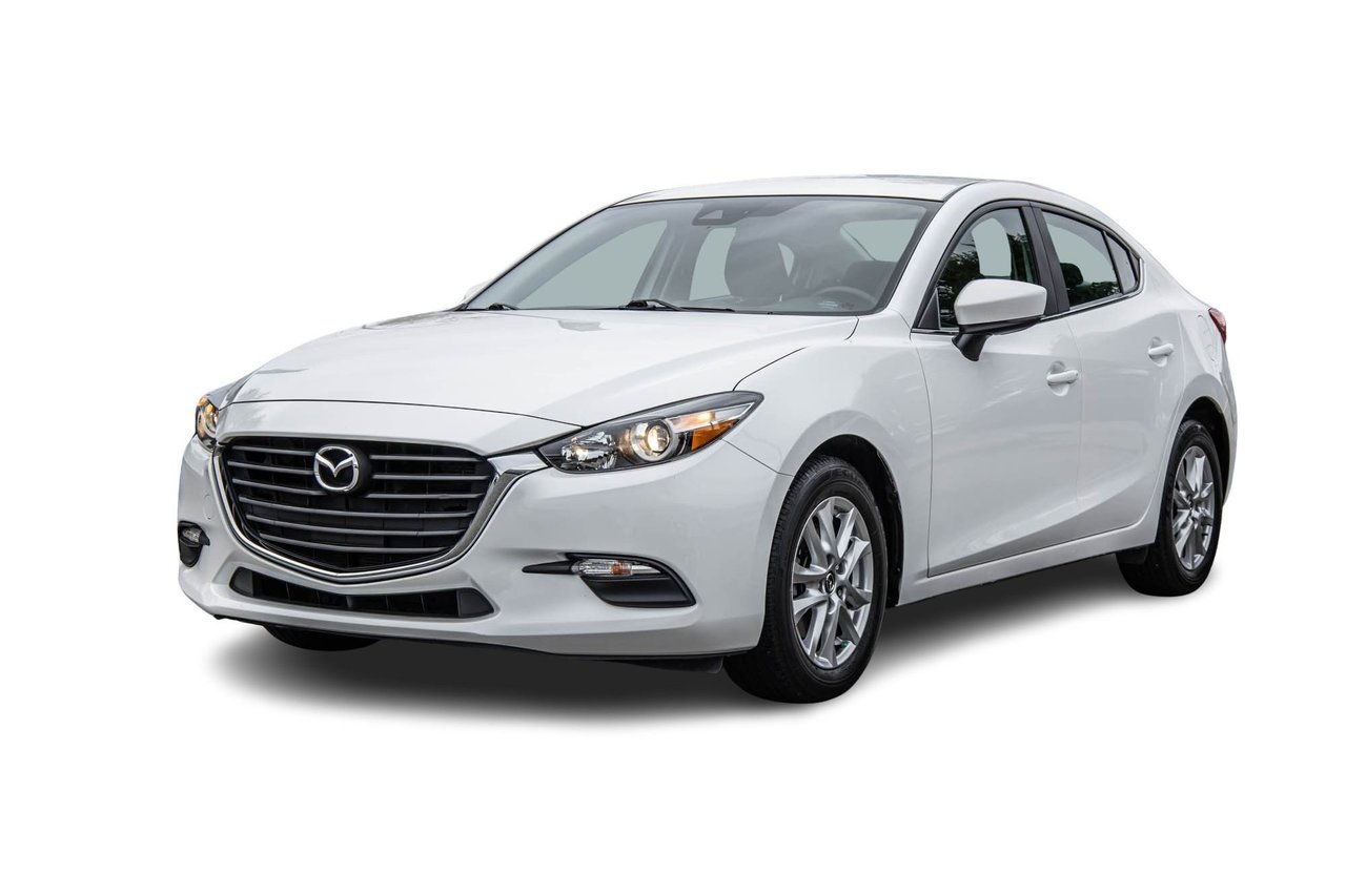 White (BLANC NEIGE NACRÉ) 2018 Mazda MAZDA3 Sedan Automatic