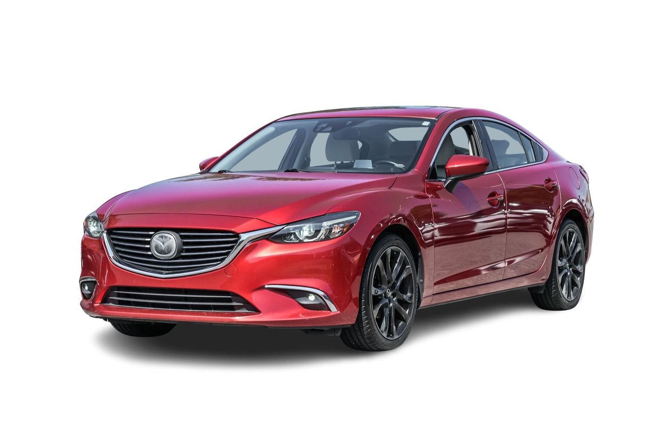 Red 2016 Mazda MAZDA6 Sedan Automatic