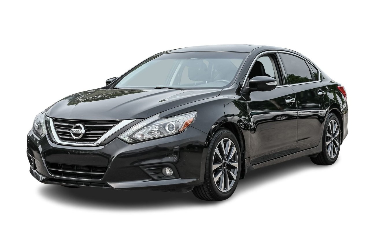 Black 2016 Nissan Altima Sedan Front-Wheel Drive Automatic