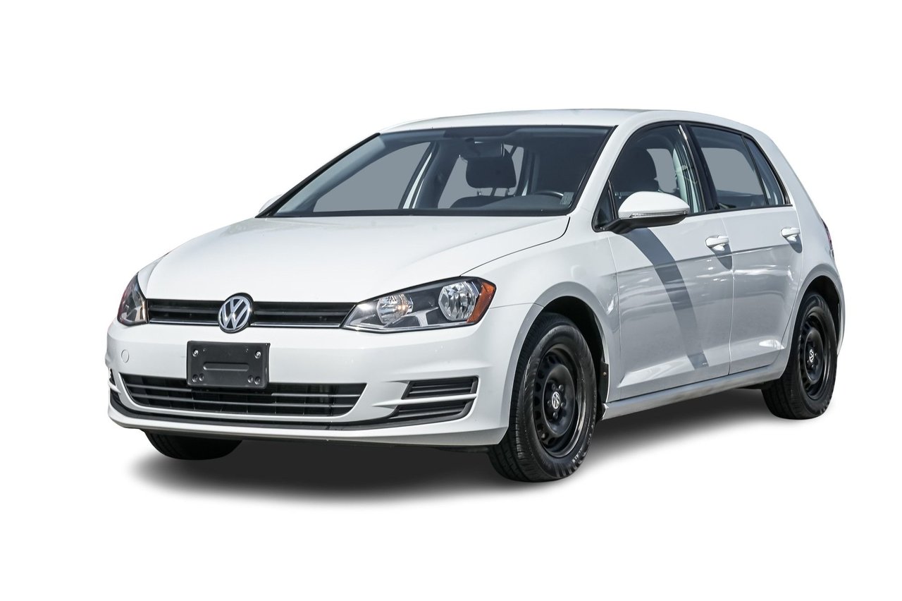 White 2015 Volkswagen Golf Hatchback Manual