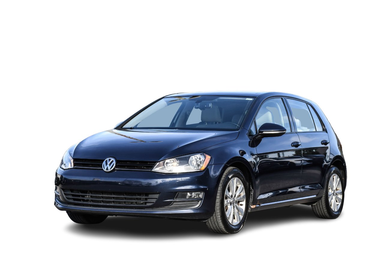 Blue 2016 Volkswagen Golf 1.8T Comfortline 4-Door FWD Hatchback Automatic
