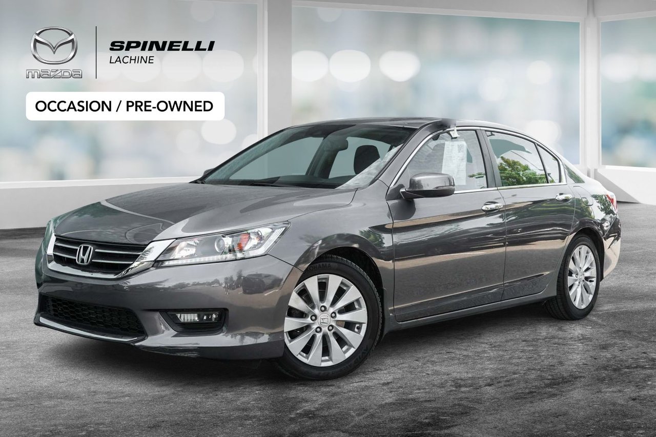Gray (Modern Steel Metallic) 2014 Honda Accord Sedan Front-Wheel Drive Continuously Variable Transmission