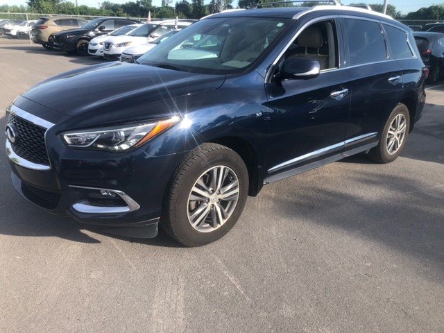 Hermosa Blue Metallic 2020 INFINITI QX60 SUV / Crossover All-Wheel Drive Automatic