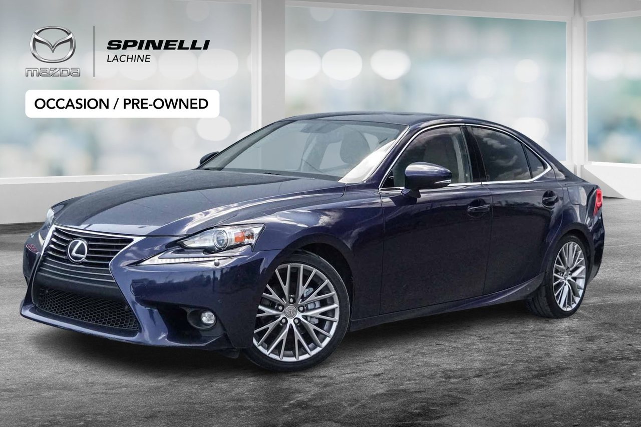 Blue (Deep Sea Mica) 2015 Lexus IS 250 Sedan AWD Sedan All-Wheel Drive Automatic