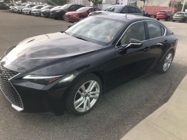 Jet Black Mica 2022 Lexus IS Sedan All-Wheel Drive Automatic