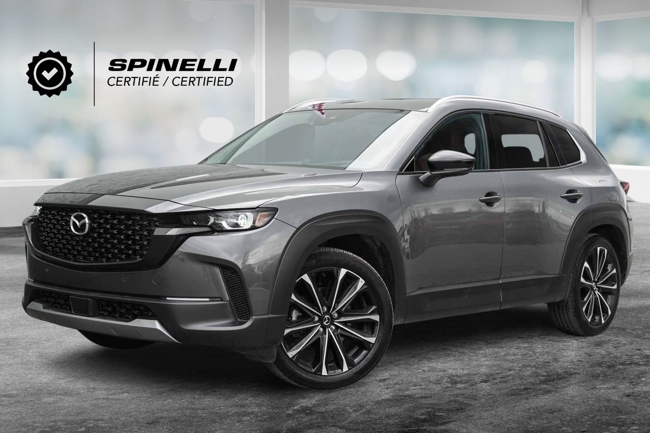 Gray (Machine Grey Metallic) 2024 Mazda CX-50 GT AWD with Turbo SUV / Crossover Automatic