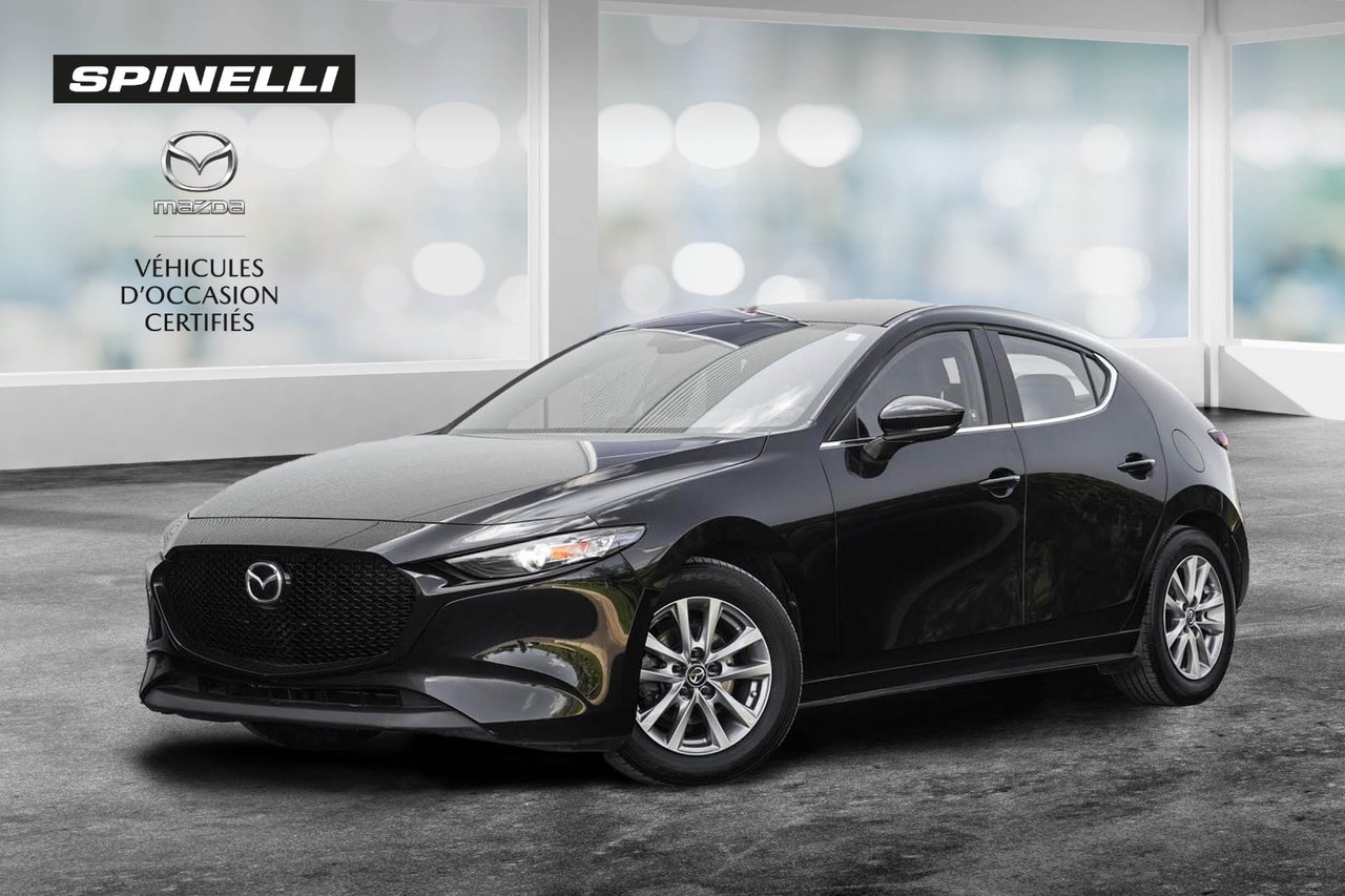 Jet Black Mica 2024 Mazda MAZDA3 Sport Hatchback  Automatic