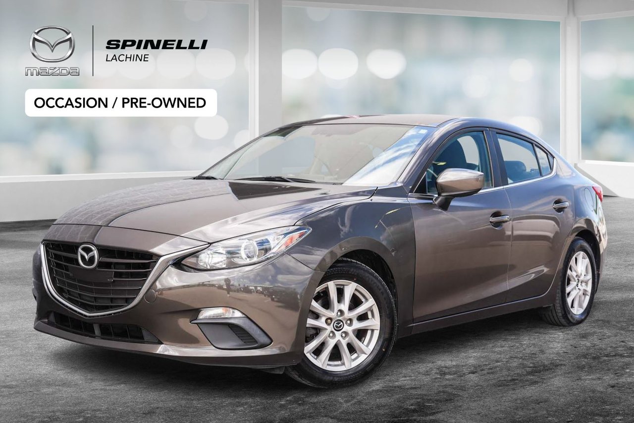 Gray (Meteor Grey Mica) 2014 Mazda MAZDA3 Sedan  Automatic