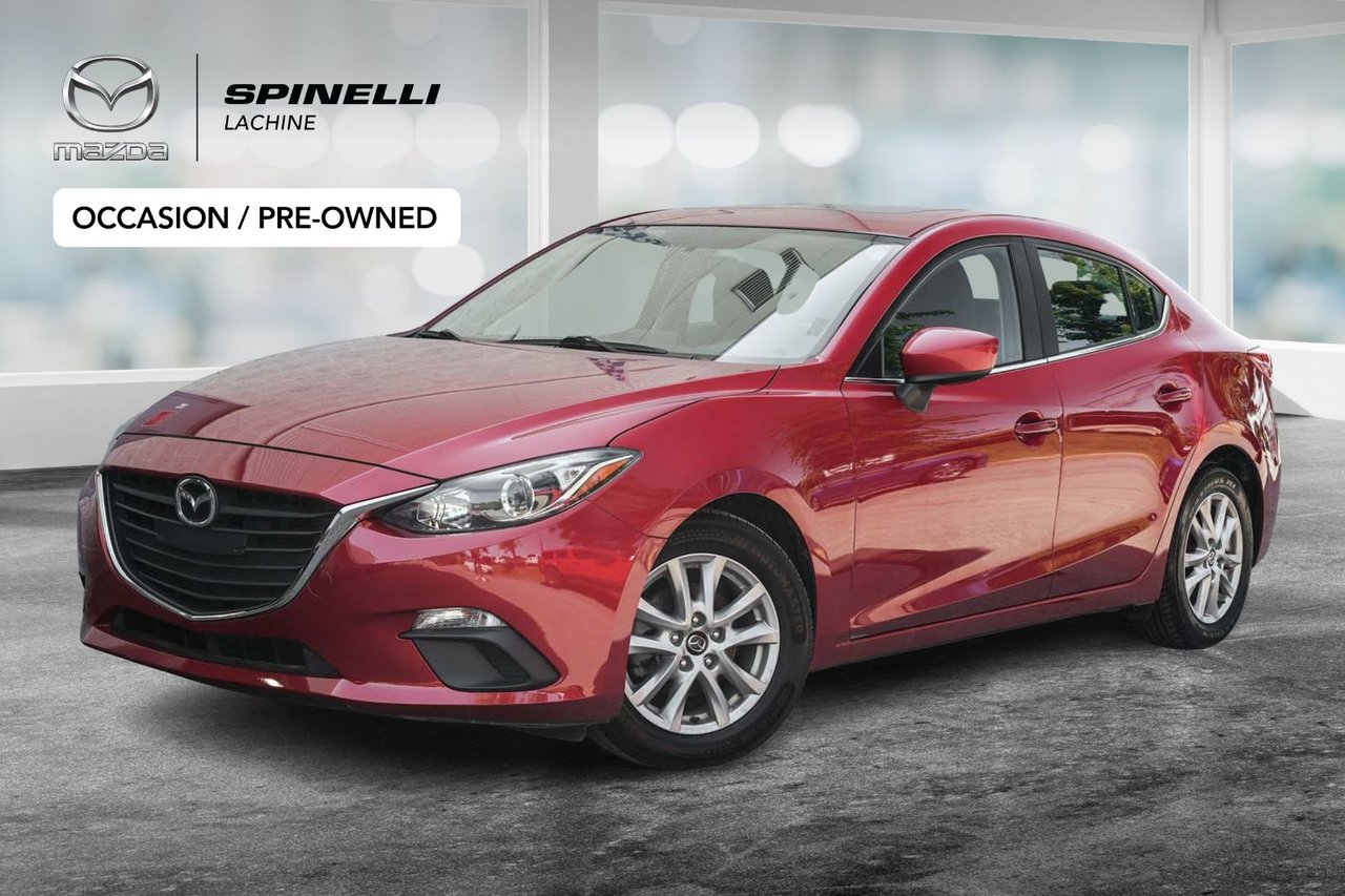Soul Red Mica 2016 Mazda MAZDA3 Sedan Automatic