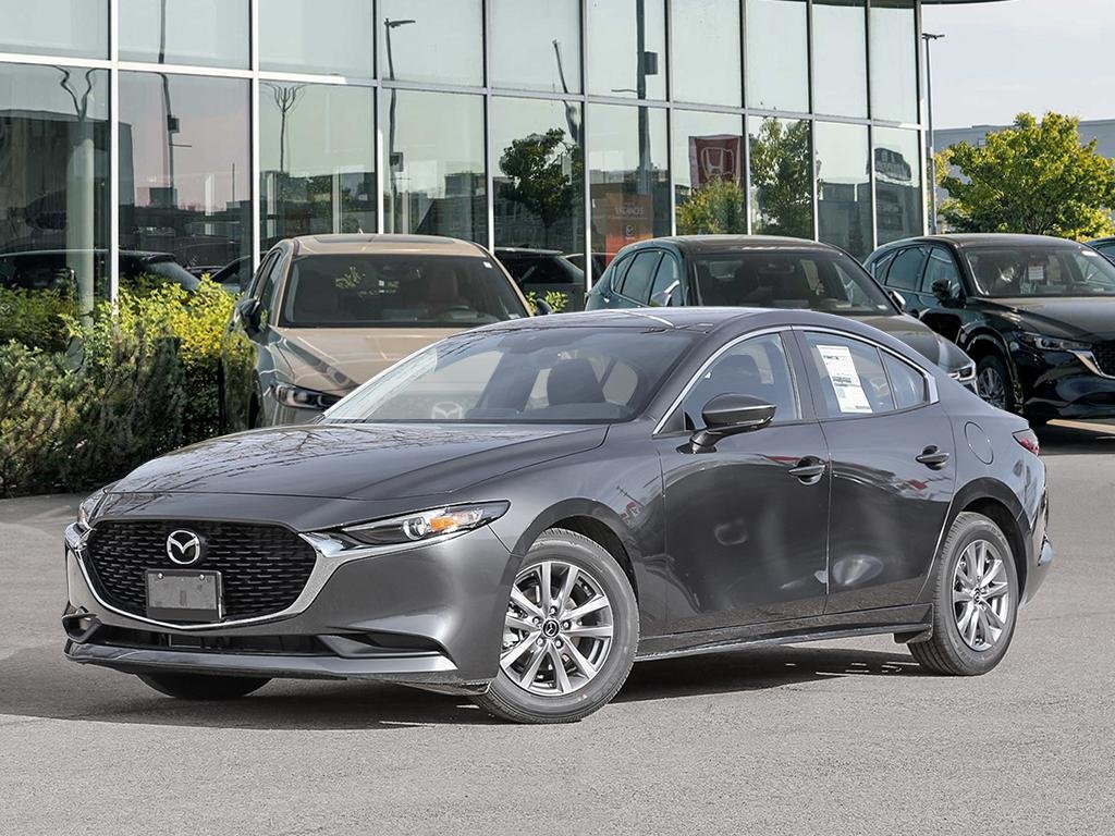 Gray (Machine Grey Metallic) 2026 Mazda MAZDA3 GX Sedan FWD Sedan Automatic