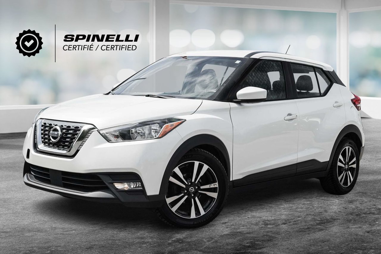 Aspen White Pearl 2020 Nissan Kicks SUV / Crossover Front-Wheel Drive Automatic